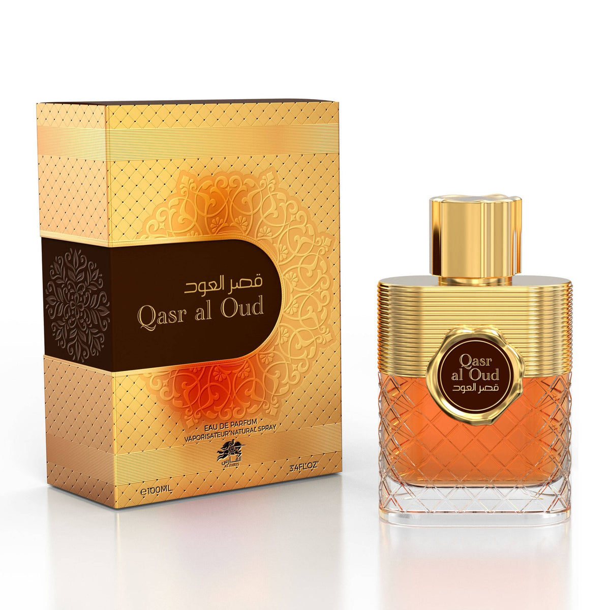 Qasr Al Oud Al Fares 100ml Eau de Parfum – Fragancias Barceló