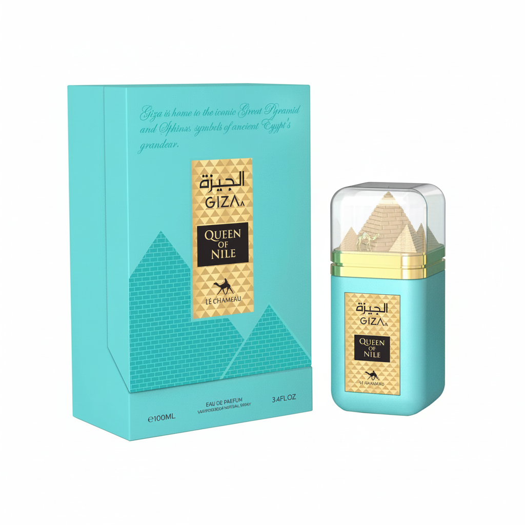Giza Queen of Nile – Fondo Blanco
