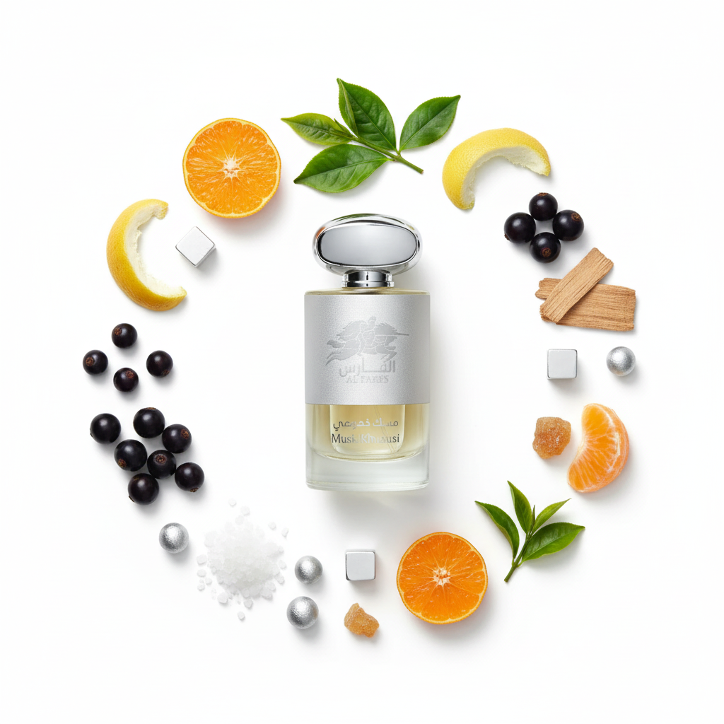 Musk Khususi – Flat Lay Notas