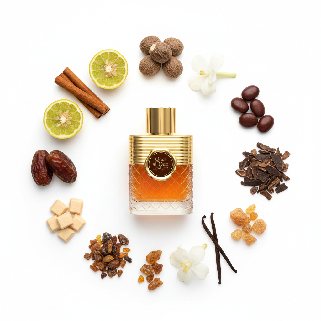 Qasr Al Oud – Flat Lay Notas