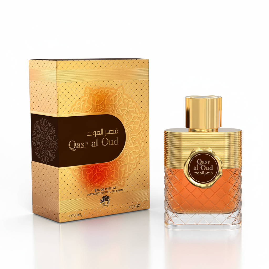 Qasr Al Oud – Foto Producto Fondo Blanco