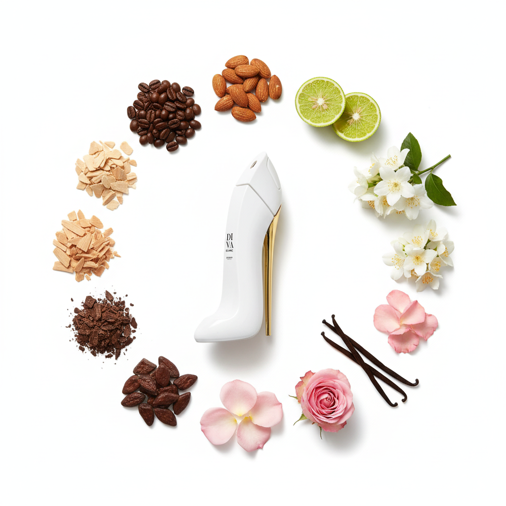 Diva Blanc – Flat Lay Notas