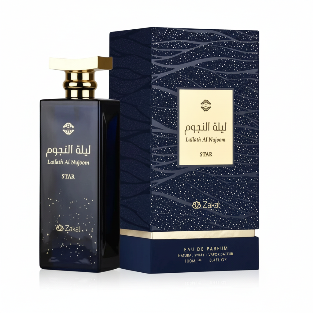 Lailath Al Nujoom Star – Foto Producto Fondo Blanco