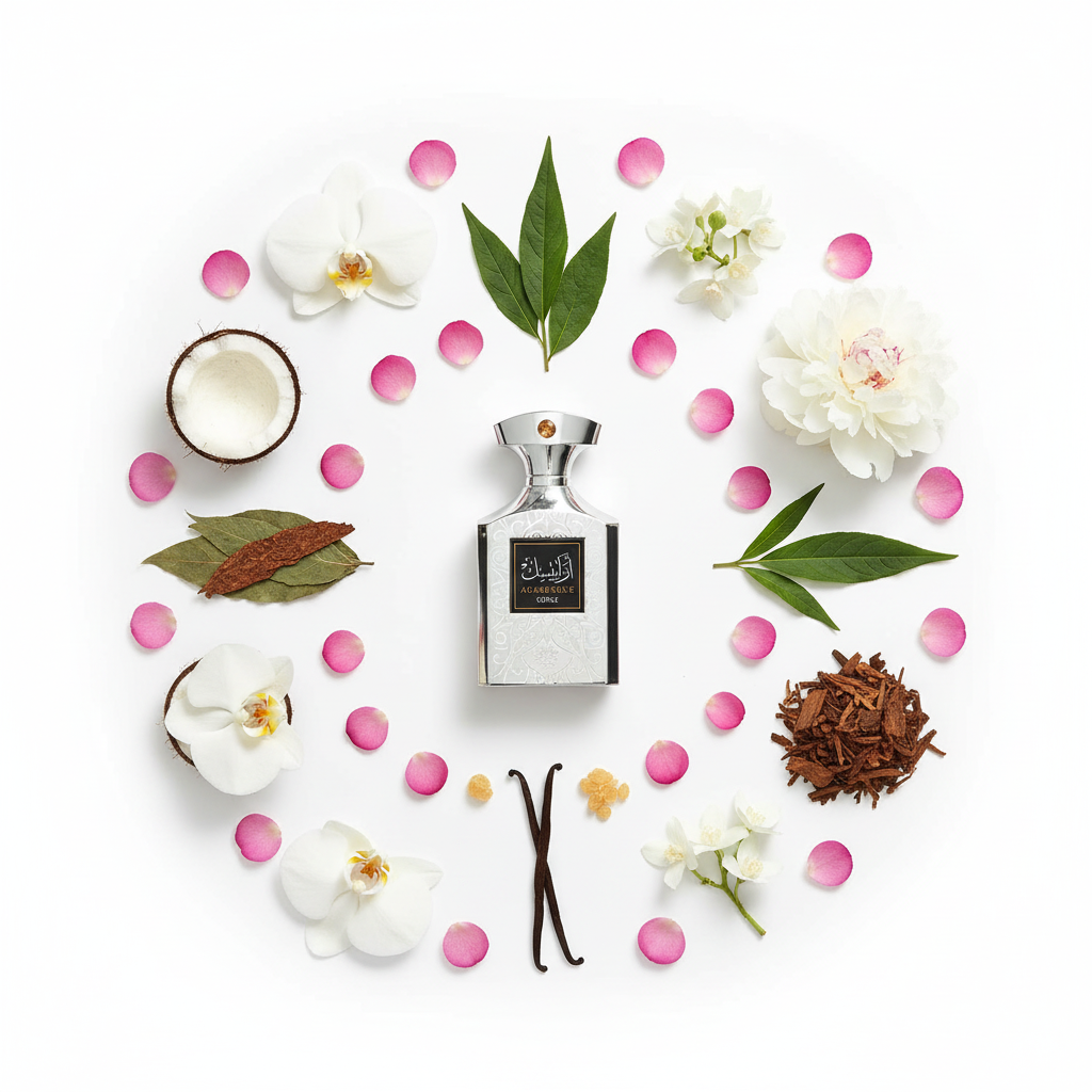Arabesque Topaz – Flat Lay Notas